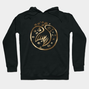 Mermaid Fin Golden Gradient 2 Hoodie